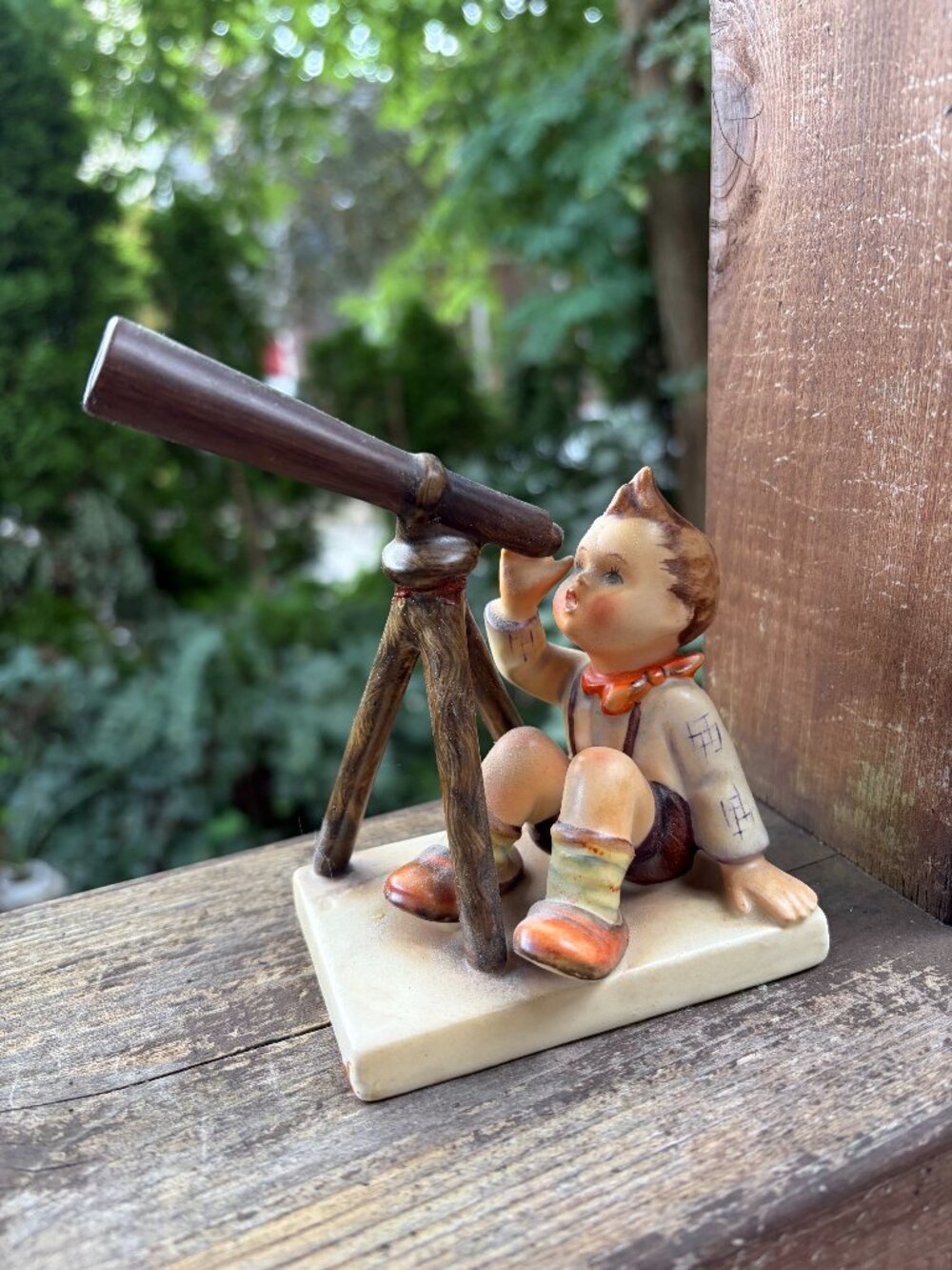 Collectible Vintage Hummel Goebel Figurine  #132 Star Gazer Germany 5" Tall